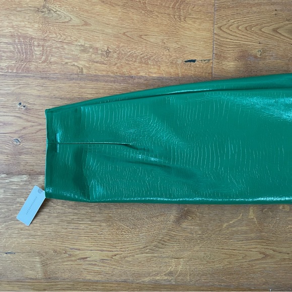 Anthropologie Porridge Kelly Green Skirt Size Medium - Picture 3 of 5